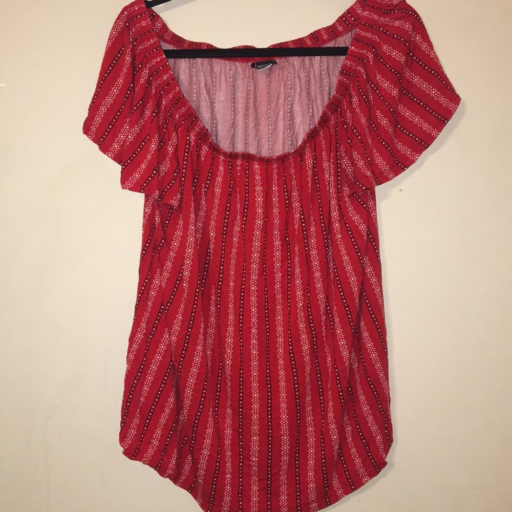 Torrid Plus size off the shoulder top